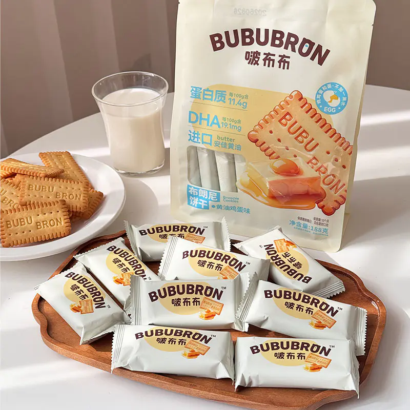 Печенье со вкусом яичного сыра и высоким содержанием белка DHA